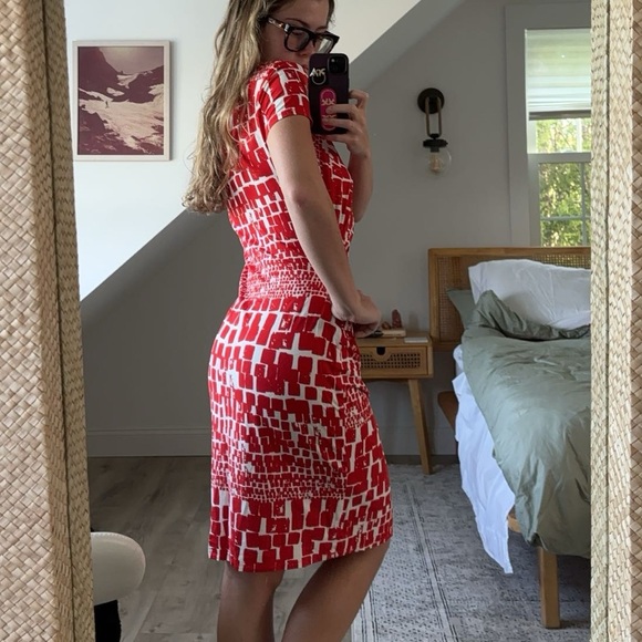 Red and white dress from Phase Eight - Picture 2 of 5